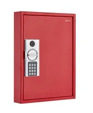 Adiroffice Key Holder Wall Mount - 60 Keys Lock Box with Code, Key Cabinet Wa...