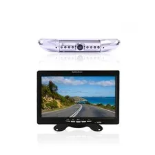 TadiBrothers 7” HD License Plate Backup Camera with a Monitor– Wired for No...