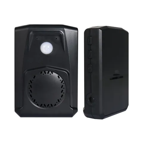 Motion Sensor Voice Player, PIR Infrared Motion Activated Speaker with Custom...