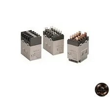 Omron Power Relay W-type mounting screw terminals 4a contact configuration rated