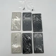 NEW!! 2-Pack (6) Honeywell Building Products Single Gang Adapter Plate - OAMAP30