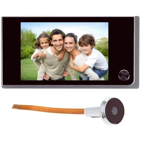 120° Color IR Camera Doorbell with LCD Display
