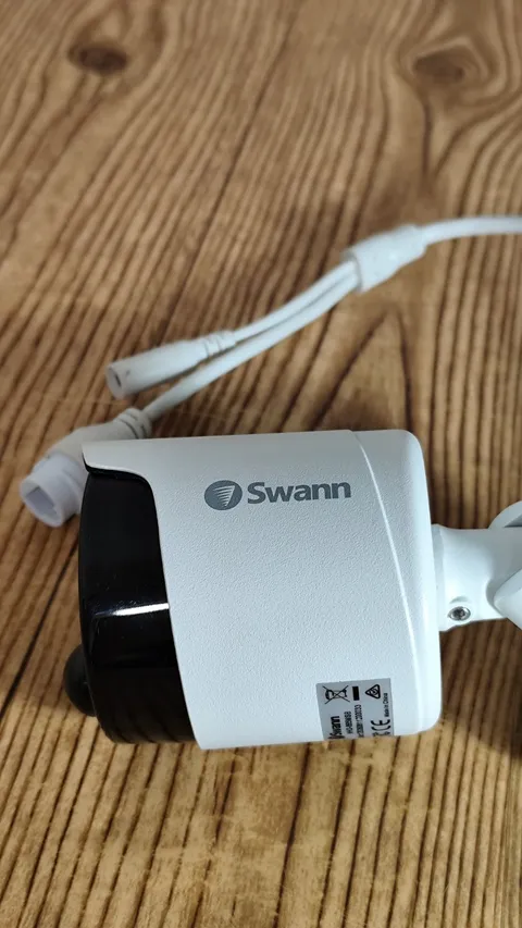 UNTESTED Swann NHD-865MSB CCTV Wired PIR Bullet Camera 5MP HD Motion 