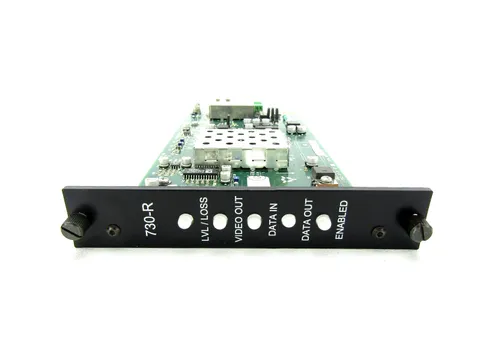 GE Security Interlogix Fiber Options S730DVR-RST1 730-R Fiber Link Data Module