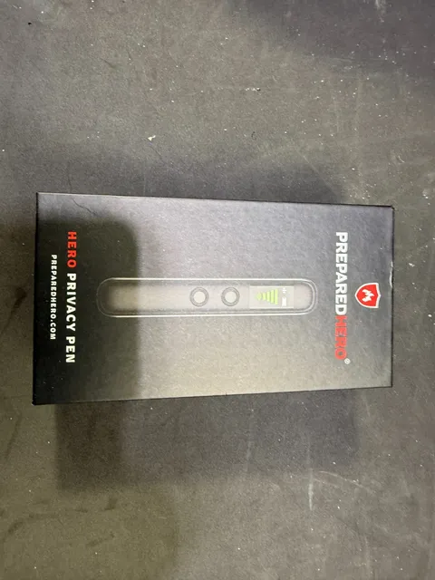 Prepared Hero Privacy Pen Hidden Camera Detector Anti Spy GPS Tracker
