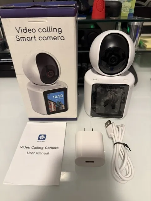 NEW - Two-Way Indoor Video Camera, With Call Button