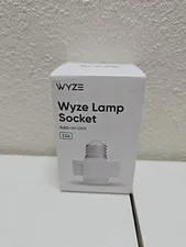 NEW in Box Wyze Smart Lamp Socket #WYZELS1 Power Adapter for Wyze Cam 