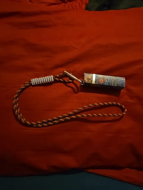Self Defense Lanyard Keychain Alarm Flash Light