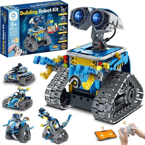 Sillbird Building Robot Kit with Remote Control STEM Gift for Boys Age 8-12...