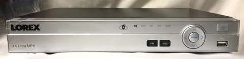 LOREX DV908-D 4K ULTRA HD MPX SECURITY RECORDER, 8-CHANNEL DVR UNTESTED 4 PARTS