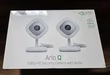 Arlo Technologies Q 1080p HD Security Camera With Audio 2 Pack- Unopened