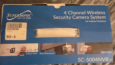 SC-5004NVR 4-Channel Wireless Security Camera System +Full HD(1080P) +1TB Memory