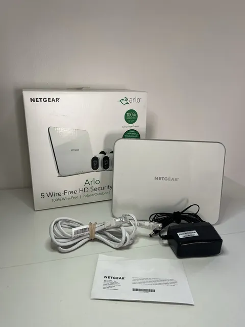 ☑️ NETGEAR Arlo Smart Home Security Base Station VMB3000 w/ Power Supply🔸