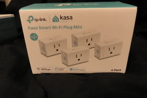New in Box tp-link Kasa Smart Wi-Fi Plug Mini - 4 Pack