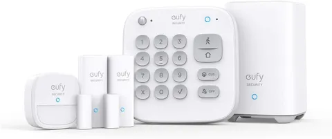 Eufy Security 5-Piece Home Alarm Kit, Home Security System, Keypad, Motion Senso