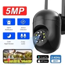 5MP Wireless WiFi Home Security Camera PTZ 2-Way Talk Motion Color Night Vision
