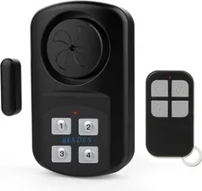 Outdoor Door Alarm with Remote Keypad, Waterproof Ip67,Inground Pool Safety Alar