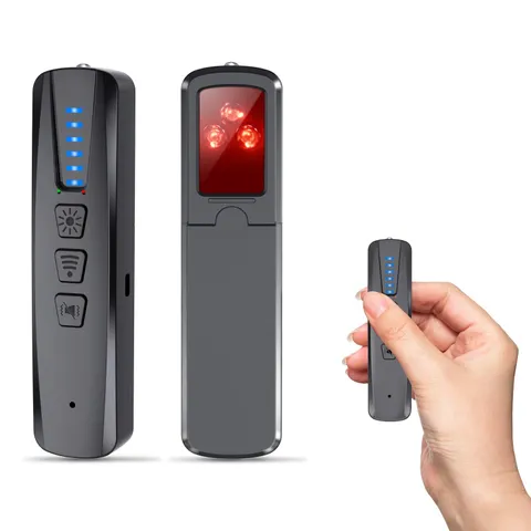 ZHENHAN Hidden Camera & Bug Detector – Portable Anti-Spy Device for GPS Track...