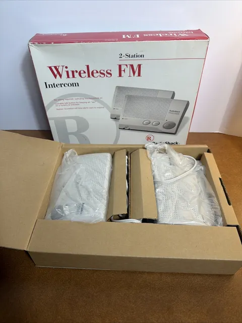 Radio Shack 2-Channel FM Wireless Intercom System,  43-491