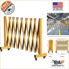 Compact & Expandable 11FT Security Gate - Perfect for Pools, Garages, and More