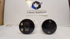 *MIXED LOT OF 2  Lorex 4K  Active Deterrence Bullet Security Cameras *WORKING*
