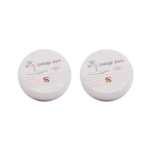2X Water Overflow Leakage Alarm Sensor Detector 90DB Water Level Alarm Leak7633