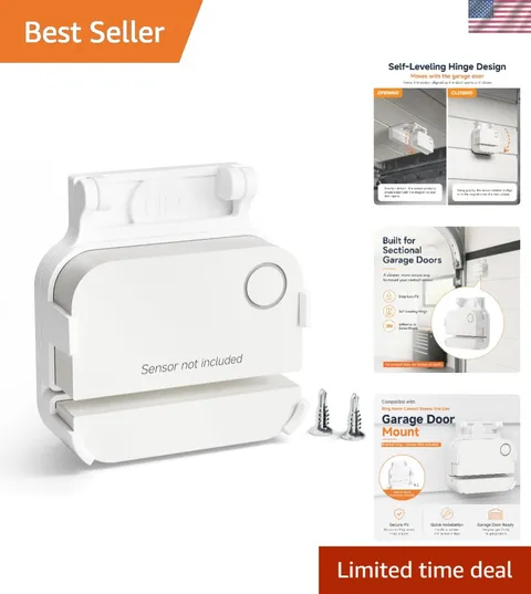 Garage Door Sensor Mounting Bracket for Ring Alarm Contact Sensor 2nd Gen, Cl...