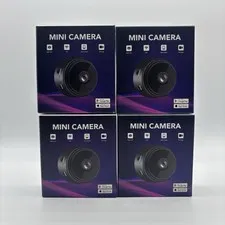 4x Lot Mini Camera App Controlled, WiFi,  Night Vision, HD Image, New and Sealed
