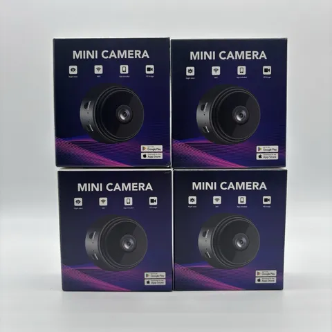 4x Lot Mini Camera App Controlled, WiFi,  Night Vision, HD Image, New and Sealed
