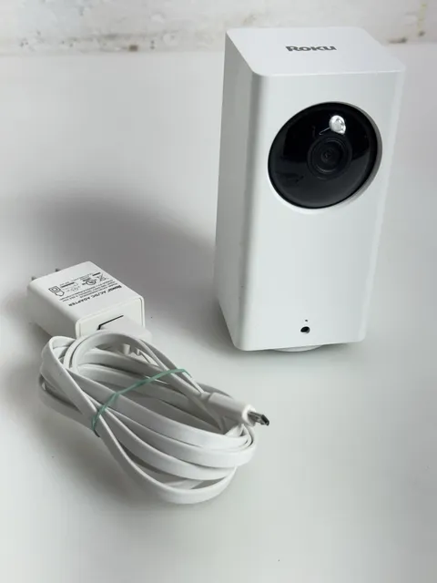ROKU INDOOR CAMERA 360 SE MODEL CP1000X PreOwned Excellent Tested