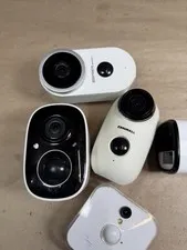 Lot of 5 SECURITY CAMERA Mix Model UNTESTED Ships Fast!