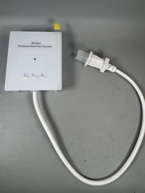 Briidea HWMA-02 Wireless Mail Alert System Receiver Only Tested Powers On