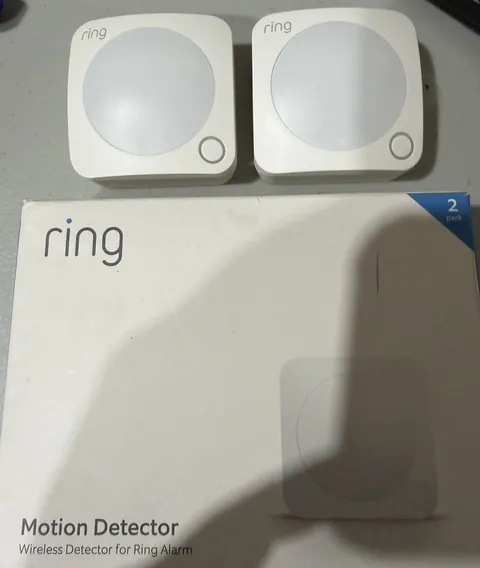 Ring Alarm Motion Detector 2-Pack 2nd Gen Wireless Sensors Used