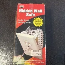💰Hidden Wall Safe Outlet hidden compartment secret U.S Patrol Thief Control💰