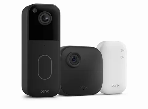 NewBlink Outdoor 4 Wireless Camera Security System & Blink Video Doorbell BUNDLE