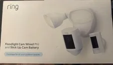 Ring Wired Floodlight Cam Pro New In Box Read