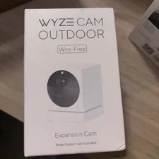WYZE CAM OUTDOOR- Wire Free Expansion Cam- New Open Box 