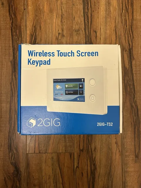 2GIG 2GIG-TS2-E WIRELESS TOUCHSCREEN KEYPAD FOR GC2E - White, New