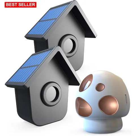 Driveway Alarm Wireless Weatherproof Solar Motion Sensor Long Range System