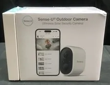 SENSE U SU-WA004 AI Battery Outdoor Wireless Solar Security Camera (CLN072800)