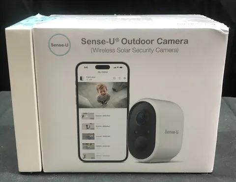 SENSE U SU-WA004 AI Battery Outdoor Wireless Solar Security Camera (CLN072800)