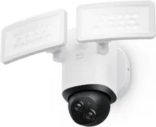 eufy Security Floodlight Camera E340 Wired 3K PTZ Dual 360 Camera Dual-Band