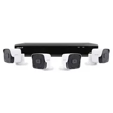 4 Channel Bullet Complete CCTV System, 1TB