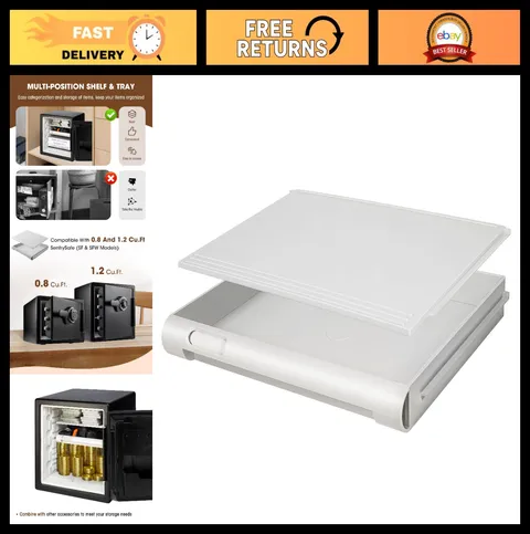 Fireproof Safe Tray & Shelf Insert for SentrySafe SFW082/SFW123 - Organize Your