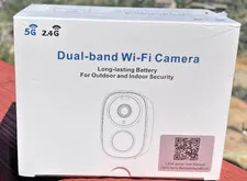 CB54-Series 2K Dual-Band Wi-Fi Battery Camera Indoor/Outdoor Alexa/Google