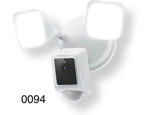 WYZE Floodlight Camera v2 Security Camera Outdoor 2K HD Color Night Vision (0094