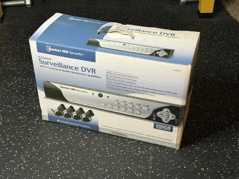 Bunker Hill Security 4-Channel 4-Camera Surveillance DVR Model 68332 NEW