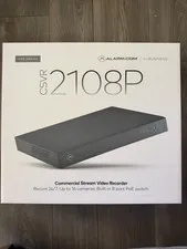 Alarm Com ProSeries Commercial Stream Video Recorder 8-PoE Ports (ADC-CSVR2108P)