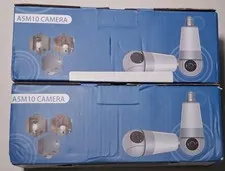 A5M10 Wifi Camera w/ Light Socket Connection, 2 CT