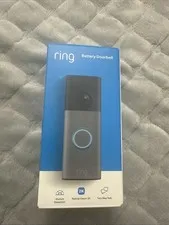 Ring - Battery Doorbell (newest model) Retinal 2K with wide-angle video NEW
